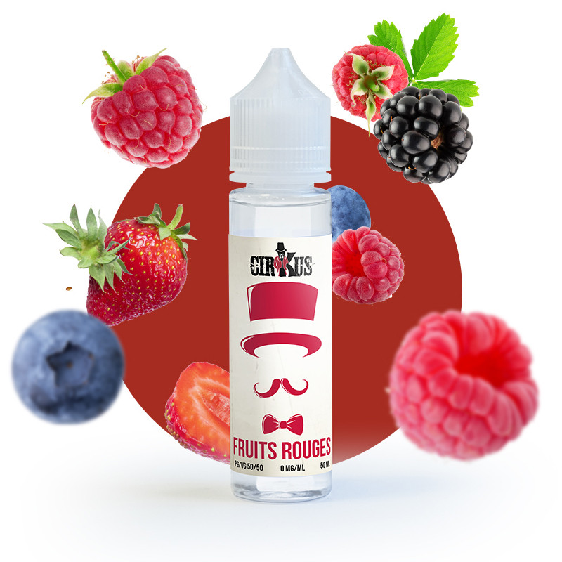 E-liquide 50ml Fruits Rouges CirKus | VDLV