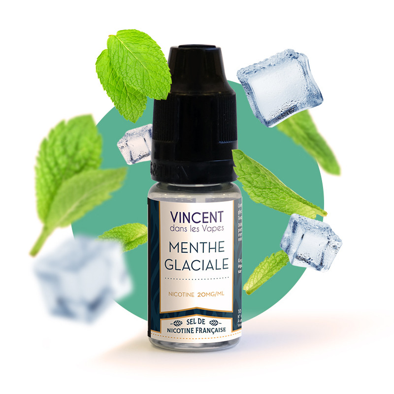 Menthe Glaciale - Sel de nicotine Vincent dans les vapes