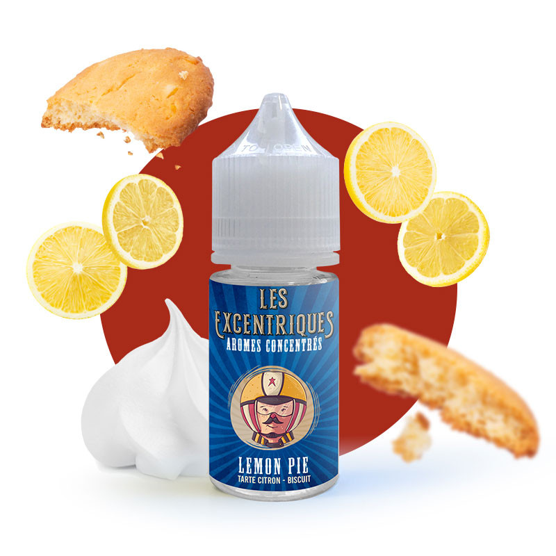Arôme pour cigarette électronique Excentrique Cirkus Lemon Pie 30ml | VDLV
