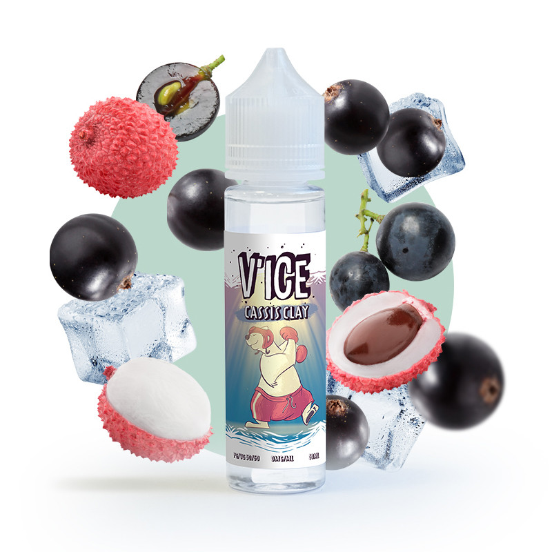E-liquide 50ml Cassis Clay V'ICE | VDLV