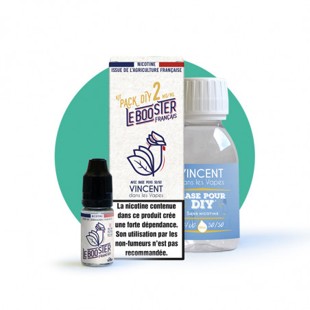 Kit Pack Diy Le Booster Français 125ml