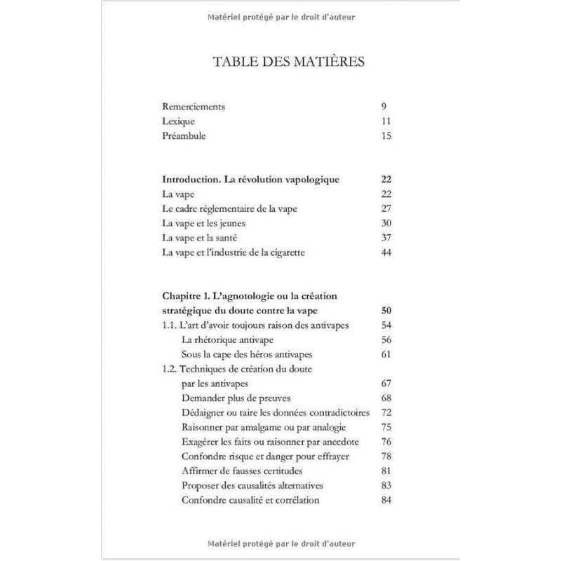 La face cachée des antivapes