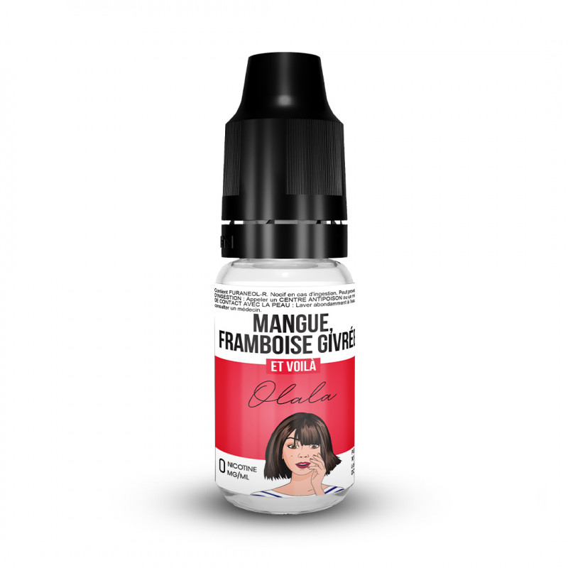 E-liquide Et voilà  - Mangue framboise givrée - 50 ml / Olala 10ml - VDLV