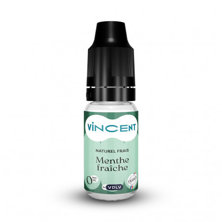 E-liquide Menthe fraîche Vincent|VDLV