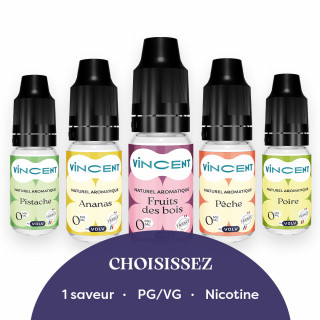 Pack 5 pareils à la carte – PG/VG et nicotine au choix – vincent dans les  vapes