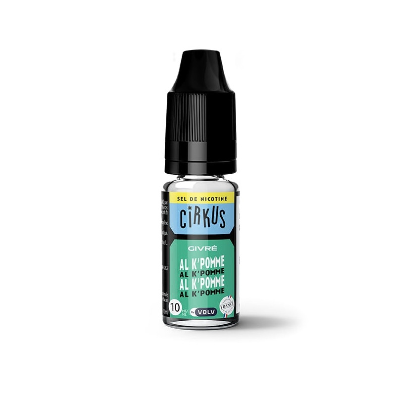 E-liquide Al K'Pomme aux sels de nicotine - 10 ml E-liquide Al K'Pomme aux sels de nicotine - 10 ml