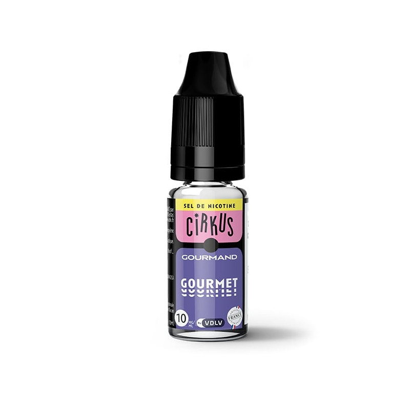 E-liquide Gourmet aux sels de nicotine - 10 ml
