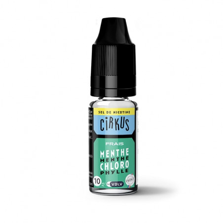 E-liquide Menthe Chlorophylle aux sels de nicotine - 10 ml