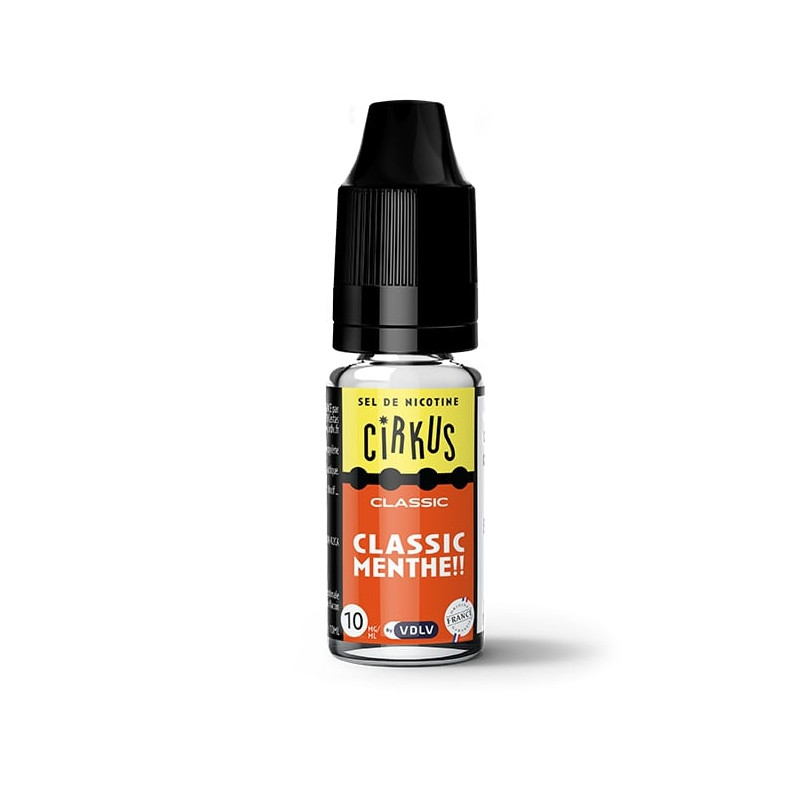 E-liquide Classic menthe aux sels de nicotine - 10 ml E-liquide Classic menthe aux sels de nicotine - 10 ml