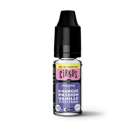 E-liquide Mangue Passion Vanille aux sels de nicotine - 10 ml