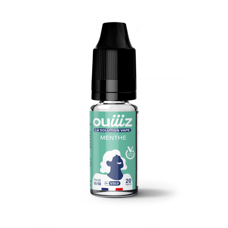 Flacon inclu dans le kit de recharge OUIIIZ Menthe - 3x10ml