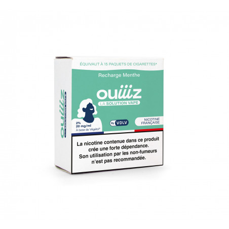 Kit de recharge OUIIIZ Menthe Kit de recharge OUIIIZ Menthe