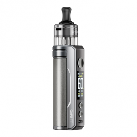 E-cigarette Kit Drag S2 Voopo - Gray Metal E-cigarette Kit Drag S2 Voopo - Gray Metal