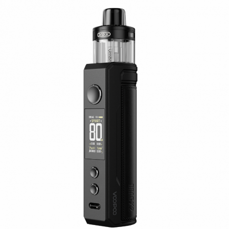 E-cigarette Kit Pod Drag X2 Voopoo - Spray Black E-cigarette Kit Pod Drag X2 Voopoo - Spray Black