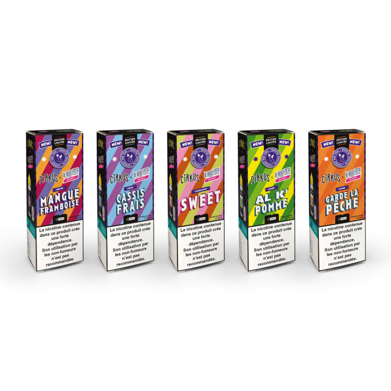 Édition limitée - Kit 1 PAB Cirkus + 1 booster sucrant Neosweet Le Booster Français