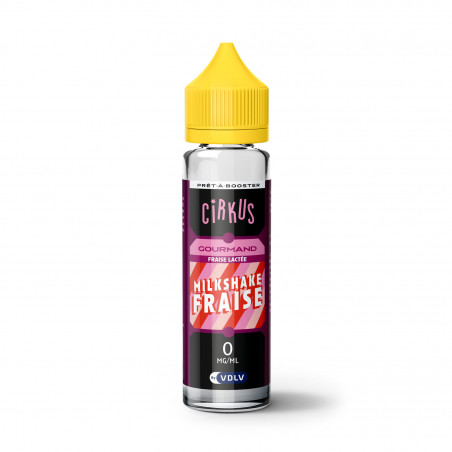 E-liquide PAB Milkshake Fraise - 50ml