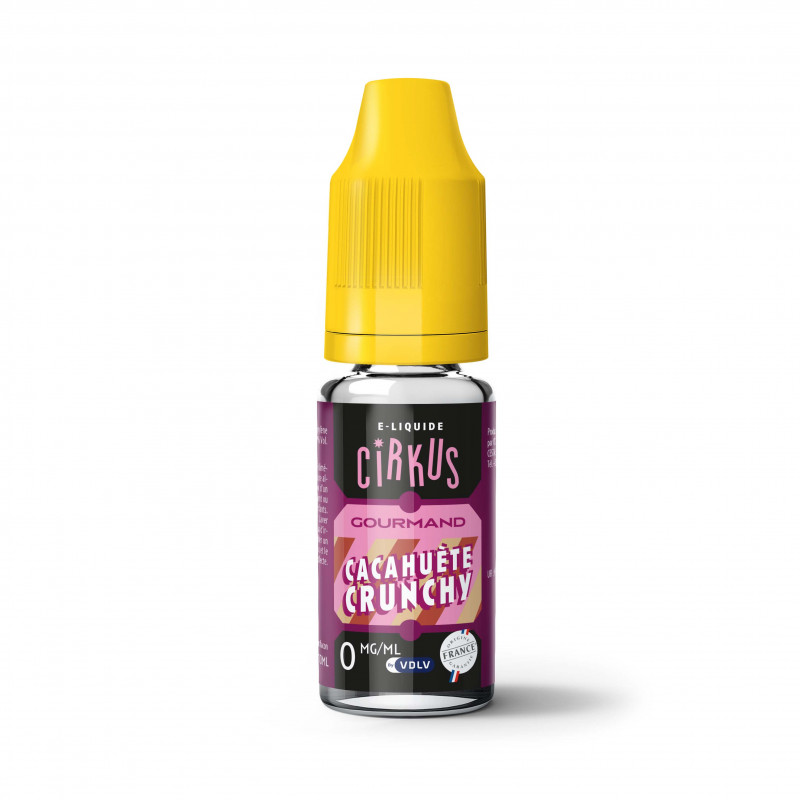 E-liquide Cacahuète Crunchy - 10ml