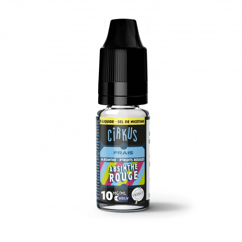 E-liquide Absinthe Rouge aux sels de nicotine - 10 ml
