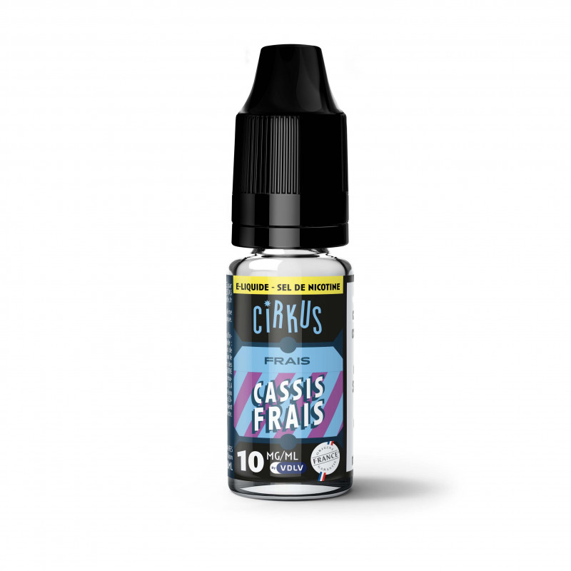 E-liquide Cassis Frais aux sels de nicotine - 10 ml