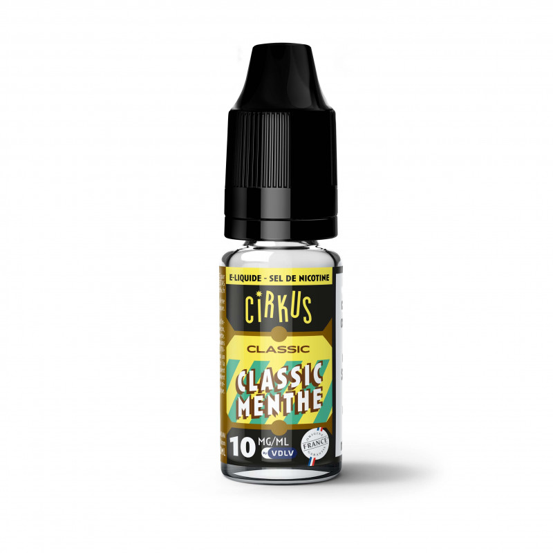 E-liquide Classic Menthe aux sels de nicotine - 10 ml