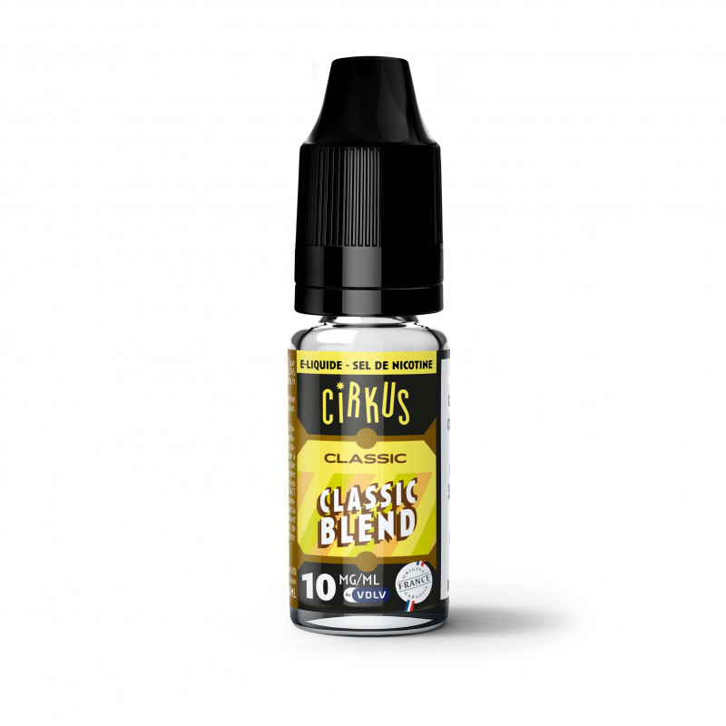 E-liquide Classic Blend aux sels de nicotine - 10 ml