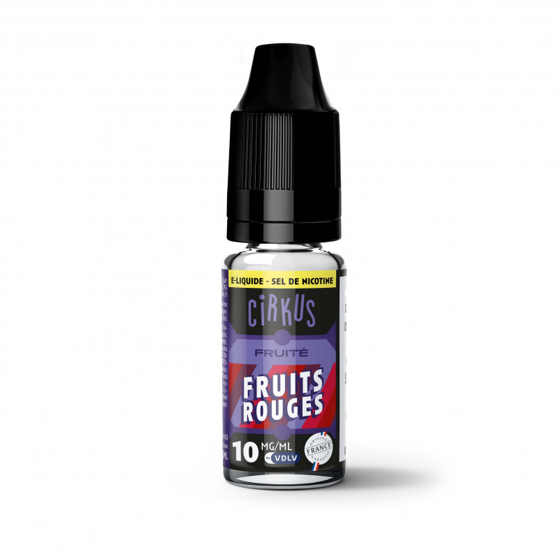 E-liquide Fruits Rouges aux sels de nicotine - 10 ml