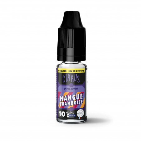 E-liquide Mangue Framboise aux sels de nicotine - 10 ml
