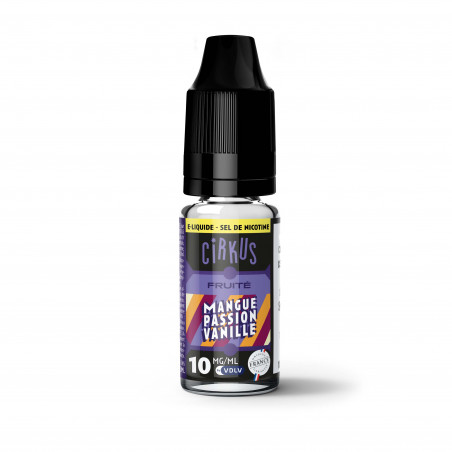 E-liquide Mangue Passion Vanille aux sels de nicotine - 10 ml
