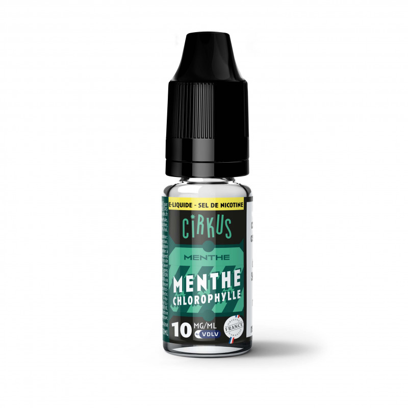 E-liquide Menthe Chlorophylle aux sels de nicotine - 10 ml