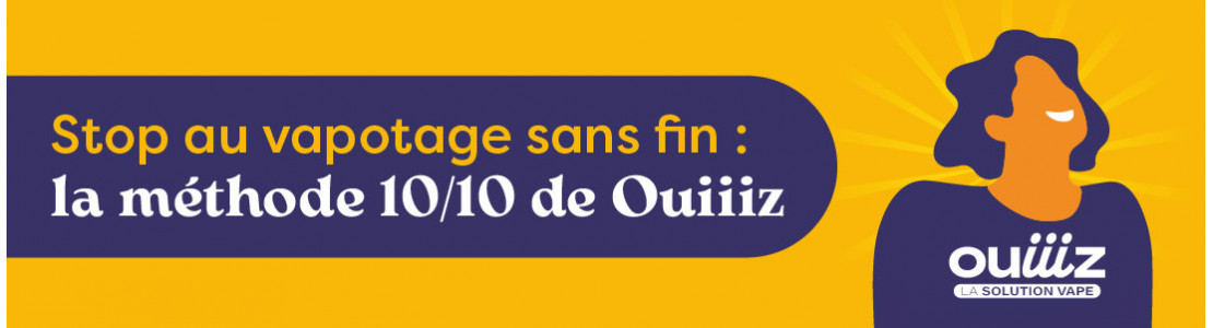 Stop au vapotage sans fin : corrigez les 3 erreurs comportementales grce   la  Mthode 10/10  - VDLV