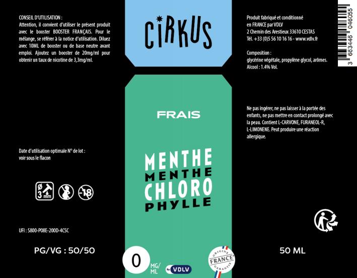 résistance défectueuse cigarette électronique E-liquide Vap nation menthe chlorophylle 16mg/ml de nicotine – La Havane  Nîmes main image 1